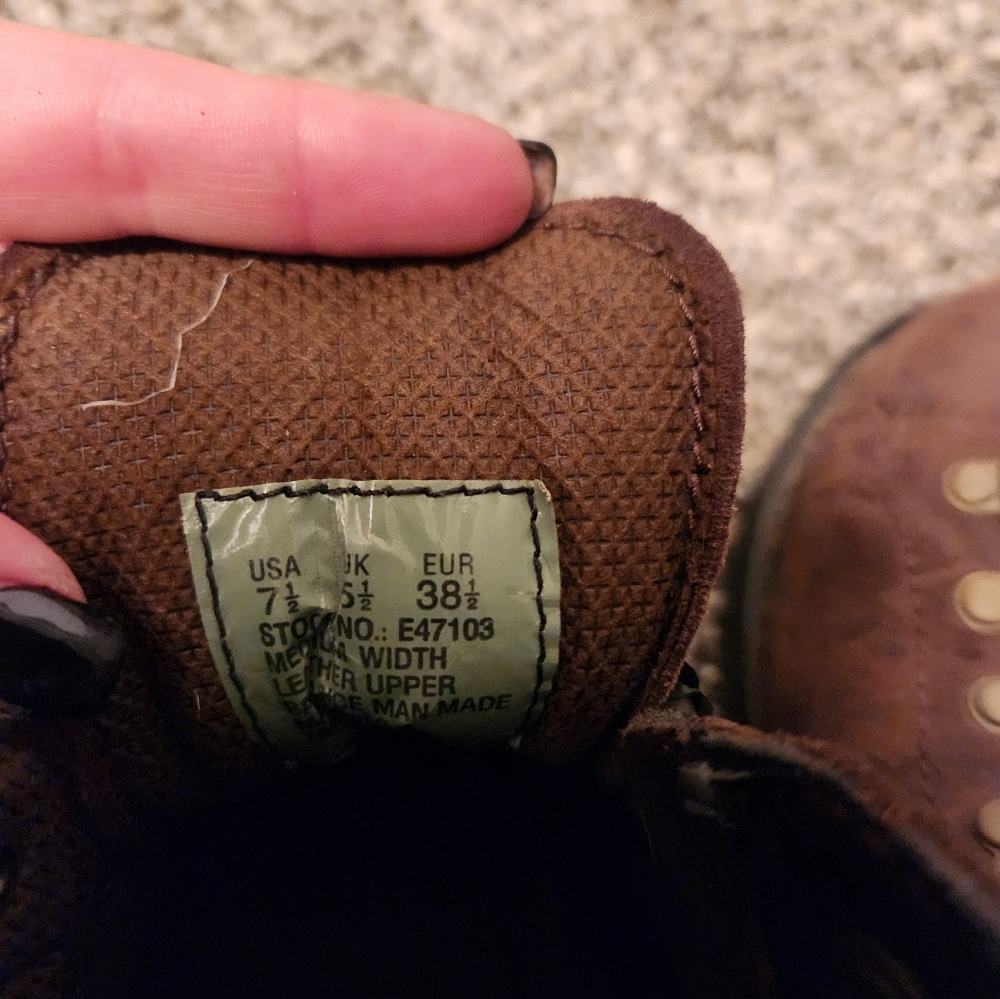 Bates Womems Brown Leather Boots - Picture 5 of 5